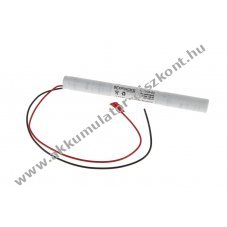 Helyettes�t� Akkumul�tor NC AA 3,6V 1000mAh Akkumul�torpakk 30cm k�bel