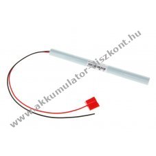 Helyettes�t� Akkumul�tor v�sz- �s biztons�gi vil�g�t�s AA Mignon ceruza 4,8V 1600mAh NiMH