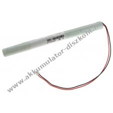 Helyettes�t� Akkumul�tor v�sz- �s biztons�gi vil�g�t�s AA 4,8V 2000mAh NiMH