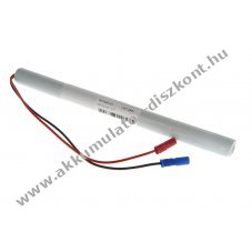 Helyettes�t� Akkumul�tor v�sz- �s biztons�gi vil�g�t�s AA Mignon ceruza 4,8V 1100mAh NiMH