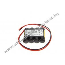 Helyettes�t� Akkumul�tor v�sz- �s biztons�gi vil�g�t�s AA Mignon ceruza 4,8V 800mAh NiCd