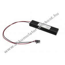 Helyettes�t� Akkumul�tor AA Mignon ceruza 4,8V 1500mAh v�sz- �s biztons�gi vil�g�t�s NiMH