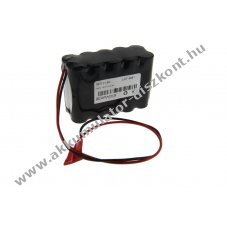 Helyettes�t� Akkumul�tor NC v�sz- �s biztons�gi vil�g�t�s AA 12V 800mAh 2x5 25cm NiCd