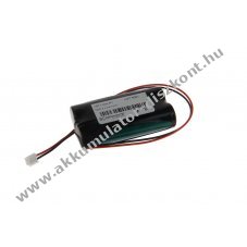 Helyettes�t� Akkumul�tor 4/3AU-Size 2,4V 4500mAh v�sz- �s biztons�gi vil�g�t�s NiMH