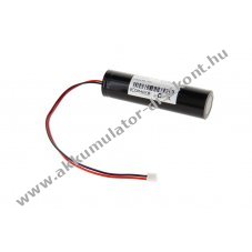 Helyettes�t� Akkumul�tor Sub C 2,4V 1800mAh 90x22mm egyoldali 20cm k�bel JST EHR-2 NiCd