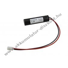 Helyettes�t� Akkumul�tor NC Sub C 2,4V 1800mAh v�sz- �s biztons�gi vil�g�t�s NiCd