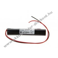 Helyettes�t� Akkumul�tor Sub C 3,6V 3000mAh NiMH v�sz- �s biztons�gi vil�g�t�shoz