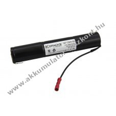 Helyettes�t� Akkumul�tor Sub C 3,6V 2500mAh v�sz- �s biztons�gi vil�g�t�s NiMH