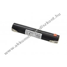 Helyettes�t� Akkumul�tor NC Sub C 3,6V 2000mAh v�sz- �s biztons�gi vil�g�t�shoz
