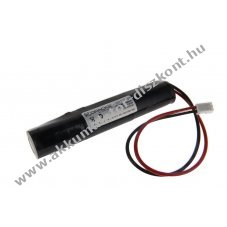 Helyettes�t� Akkumul�tor NC v�sz- �s biztons�gi vil�g�t�s Sub C 3,6V 1800mAh