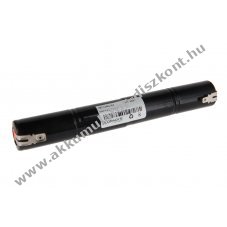 Helyettes�t� Akkumul�tor Sub C 4,8V 2500mAh v�sz- �s biztons�gi vil�g�t�s NiMH