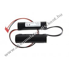 Helyettes�t� Akkumul�tor NC Sub C 4,8V 1800mAh v�sz- �s biztons�gi vil�g�t�s