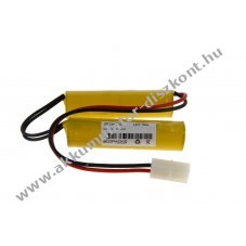 Helyettes�t� Akkumul�tor NC Sub C 4,8V 1800mAh v�sz- �s biztons�gi vil�g�t�s