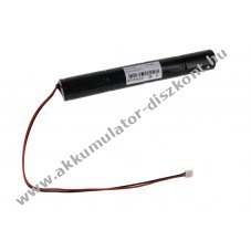 Helyettes�t� Akkumul�tor NC Sub C 4,8V 1800mAh 25cm k�bel JST EHR-02
