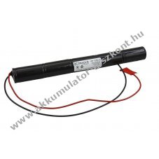 Helyettes�t� Akkumul�tor v�sz- �s biztons�gi vil�g�t�s Sub C 6V 2500mAh NiMH