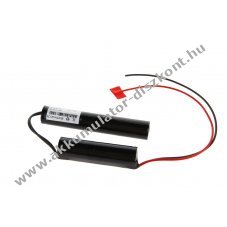 Helyettes�t� Akkumul�tor v�sz- �s biztons�gi vil�g�t�s Sub C 6V 2500mAh NiMH