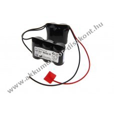 Helyettes�t� Akkumul�tor NC Sub C m�ret 6V 1600mAh v�sz- �s biztons�gi vil�g�t�shoz