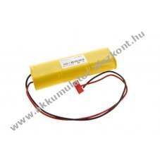 Helyettes�t� Akkumul�tor Sub C-Size 7,2V 2500mAh High Temp dupla oszlop 30cm k�bellel NiMH