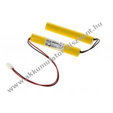 Helyettes�t� Akkumul�tor Sub C 7,2V 2500mAh v�sz- �s biztons�gi vil�g�t�shoz NiMH