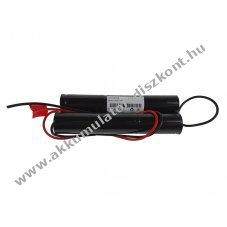 Helyettes�t� Akkumul�tor NC Sub C 7,2V 1800mAh 2x3 cella k�belh�d 30cm