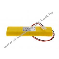 Helyettes�t� Akkumul�tor v�sz- �s biztons�gi vil�g�t�s Sub C 9,6V 3200mAh NiMH