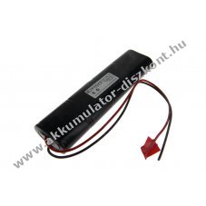 Helyettes�t� Akkumul�tor NC Sub C 9,6V 1700mAh v�sz- �s biztons�gi vil�g�t�s