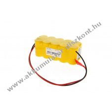 Helyettes�t� Akkumul�tor NC v�sz- �s biztons�gi vil�g�t�s Sub C m�ret 12V 1800mAh