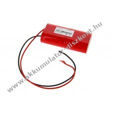 Helyettes�t� Akkumul�tor NC v�sz- �s biztons�gi vil�g�t�s C (b�bi m�ret) 4,8V 2500mAh