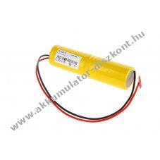 Helyettes�t� Akkumul�tor v�sz- �s biztons�gi vil�g�t�s D (g�li�t) 2,4V 9000mAh NiMH