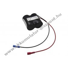 Helyettes�t� Akkumul�tor NC Akkumul�torpakk D (g�li�t) 2,4V 4500mAh v�sz- �s biztons�gi vil�g�t�s