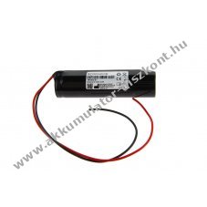 Helyettes�t� Akkumul�tor NC v�sz- �s biztons�gi vil�g�t�s D (g�li�t) 2,4V 4000mAh