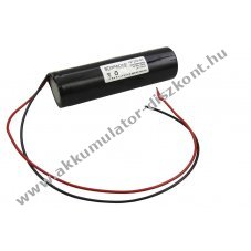 Helyettes�t� Akkumul�tor NC D (g�li�t) 2,4V 4500mAh NiCd v�sz- �s biztons�gi vil�g�t�s