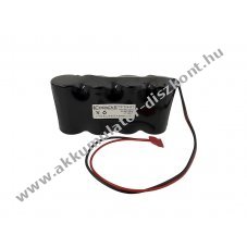 Helyettes�t� Akkumul�tor NC v�sz- �s biztons�gi vil�g�t�s D (g�li�t) 4,8V 4500mAh