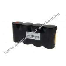 Helyettes�t� Akkumul�tor NC D (g�li�t) 4,8V 4000mAh v�sz- �s biztons�gi vil�g�t�shoz
