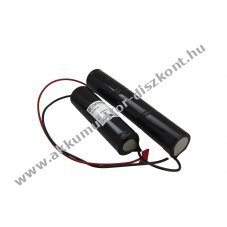 Helyettes�t� Akkumul�tor NC v�sz- �s biztons�gi vil�g�t�s D (g�li�t) 6V 4000mAh