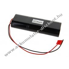 Helyettes�t� Akkumul�tor NC D (g�li�t) 7,2V 4500mAh dupla oszlop 2x3 High Temp 30cm vezet�k
