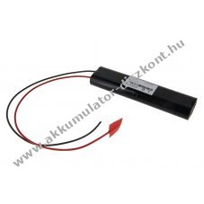 Helyettes�t� Akkumul�tor v�sz- �s biztons�gi vil�g�t�s 4/3A-Size 4,8V 4000mAh NiMH