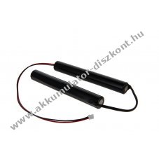 Helyettes�t� Akkumul�tor v�sz- �s biztons�gi vil�g�t�s 4/3A 4,8V 4500mAh 2x2 oszlop Akkumul�torpakk NiMH
