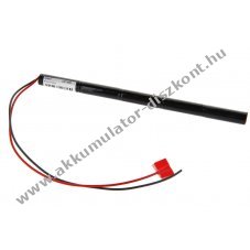 Helyettes�t� Akkumul�tor NC AA Mignon ceruza 6V 800mAh egyoldali 30cm k�bel