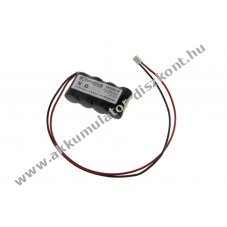 Helyettes�t� Akkumul�tor 2/3AA 4,8V 750mAh v�sz- �s biztons�gi vil�g�t�s NiMH