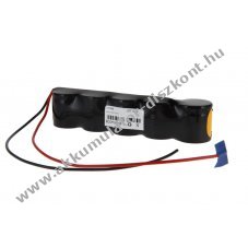 Helyettes�t� Akkumul�tor NC v�sz- �s biztons�gi vil�g�t�shoz 1/2D-Size 6V 2200mAh
