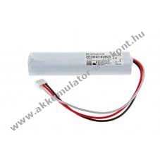 Helyettes�t� Akkumul�tor 6,4V 3000mAh 19,2Wh 20cm k�bellel csatlakoz�val Fischer LiFePO4