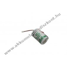 Helyettes�t� elem Winkhaus BlueChip Schlie�system 3,6V 1,2Ah 1/2AA k�bel csatlakoz� l�tium