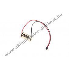 Helyettes�t� elem MITSUBISHI CR17335SE-R / Q6BAT 3V 1,8Ah k�bellel �s csatlakoz�val l�tium