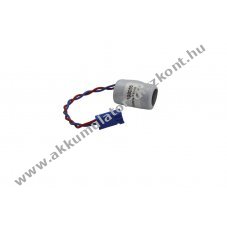 Helyettes�t� elem 1/2AA 3,6V 1,2Ah Bosch Rexroth R911277133 R911281394 k�bel csatlakoz� l�tium