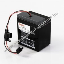 Helyettes�t� Akkumul�tor TAURAC CON125L 12V 5200mAh 90x70x110mm 1,7kg Pb/AGM