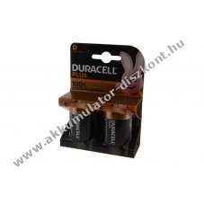 Duracell Plus MN1300 LR20 D (g�li�t) 1,5V 2db csomag elem alk�li