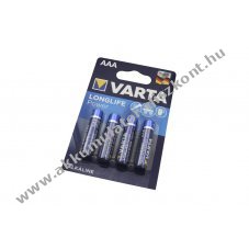 Varta LONGLIFE Power AAA (mikro) LR03 4903 elem alk�li