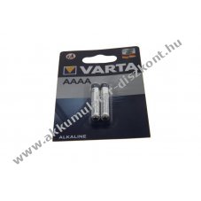 Varta AAAA LR61 4061 1,5V 2db/csomag alk�li elem