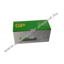 GP AAA (mikro) LR03 Super Alkaline 40db elem alk�li